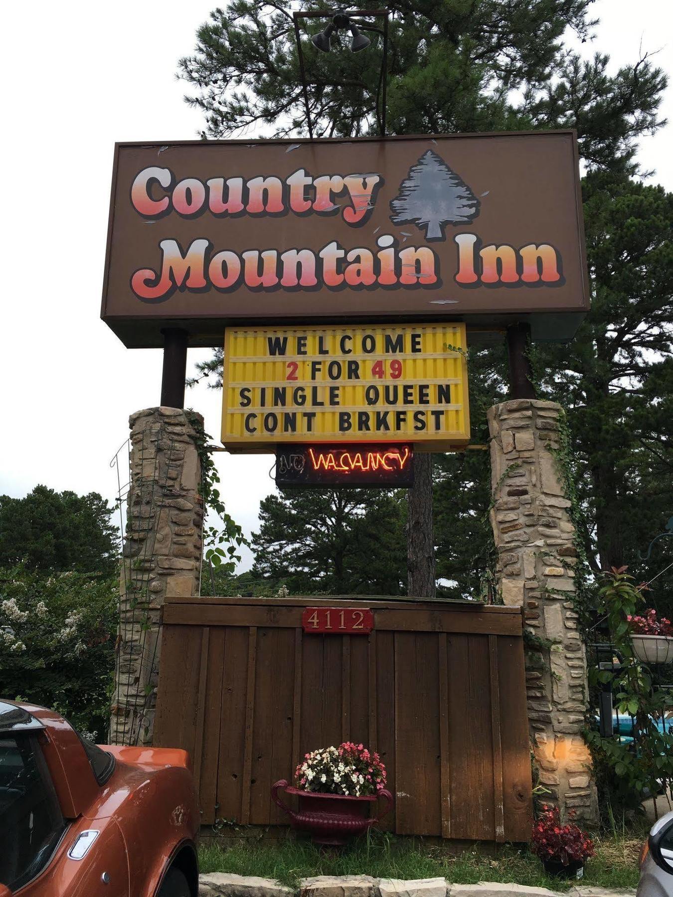 Country Mountain Inn Eureka Springs Exteriér fotografie